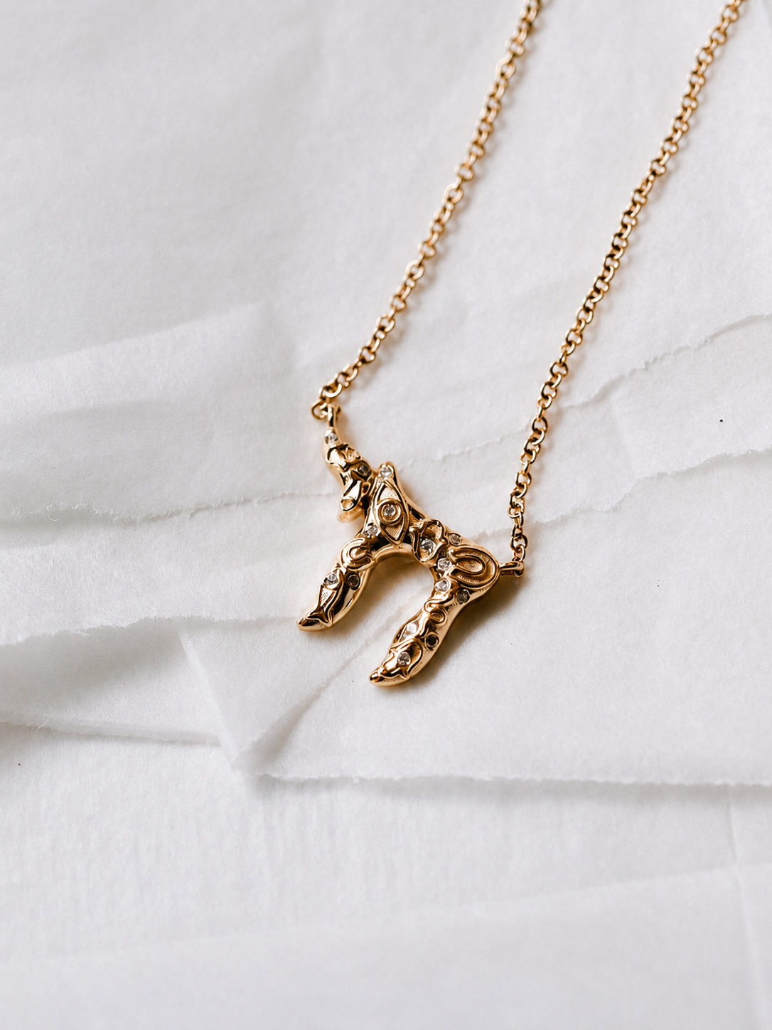 Petite Lucky Chai Necklace