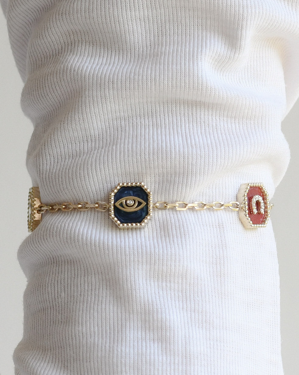Lucky Medallions Bracelet